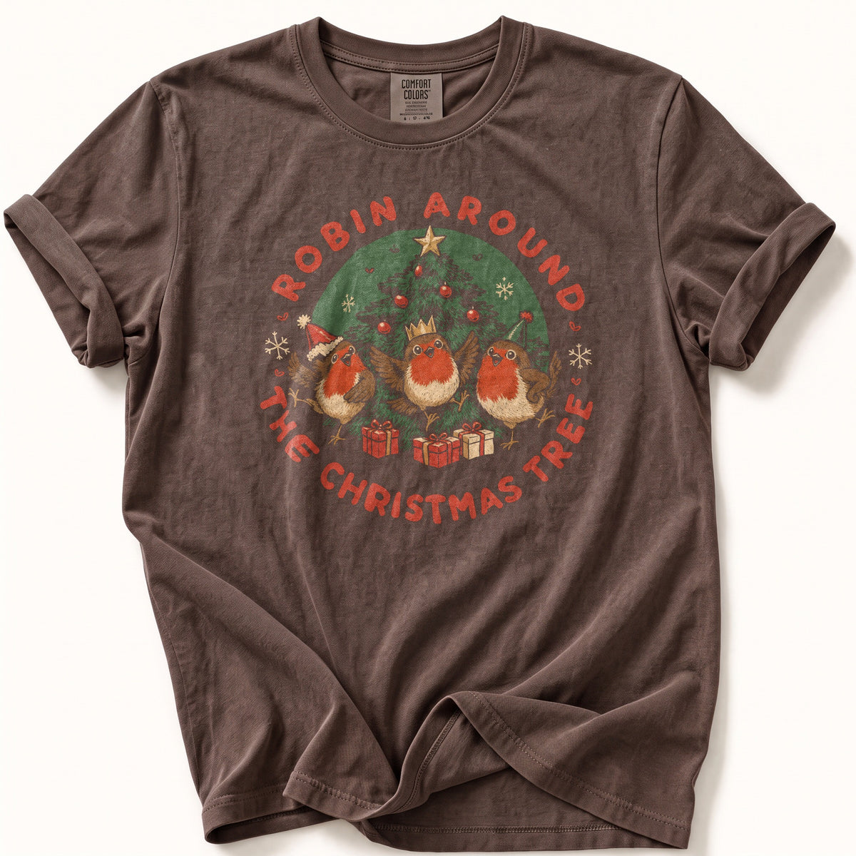 Robin Around Badge Comfort Colors® Tee