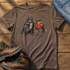 Bat N Robin 11 — Espresso Comfort Colors tee