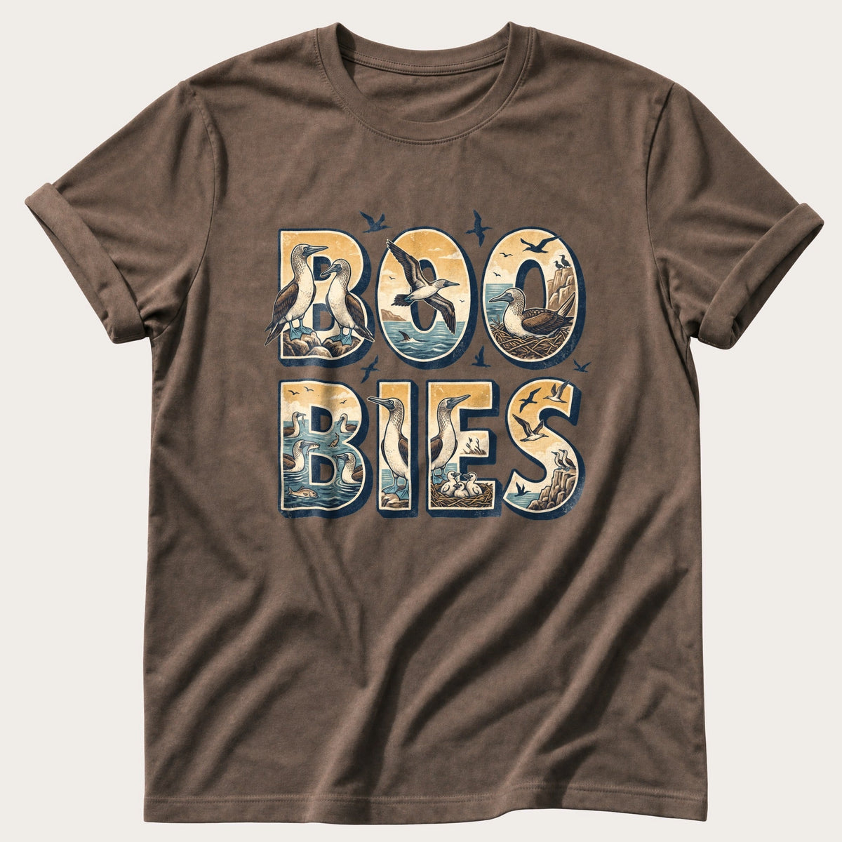 Boo Bies — Espresso Comfort Colors tee
