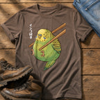 Budgie Dumpling — Espresso Comfort Colors tee