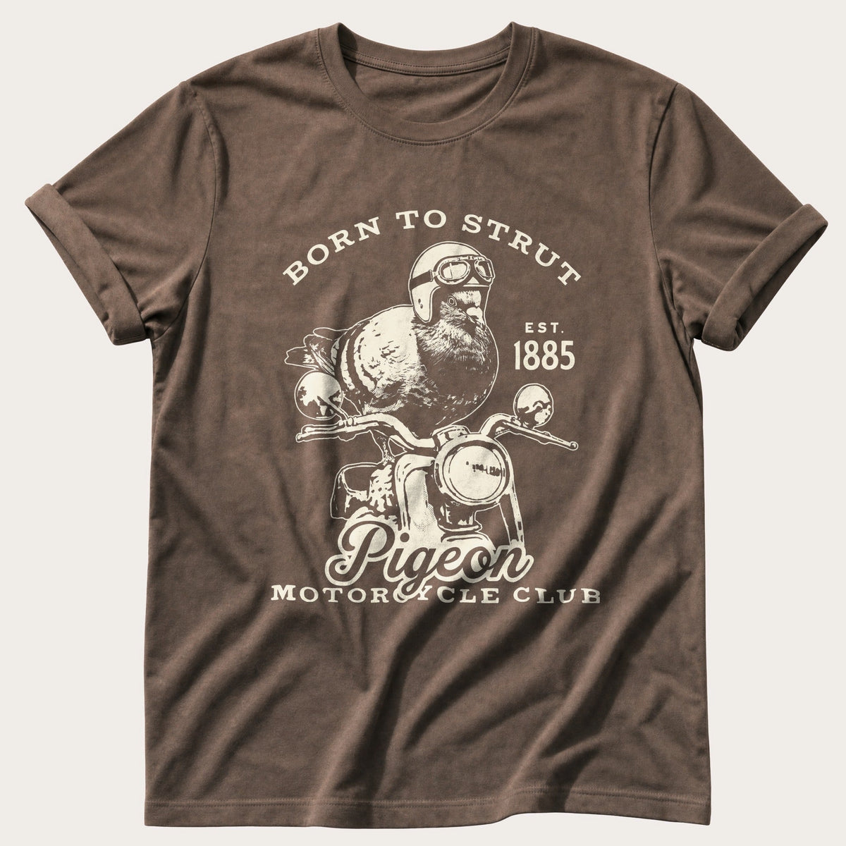 Cock Of The Walk — Espresso Comfort Colors tee