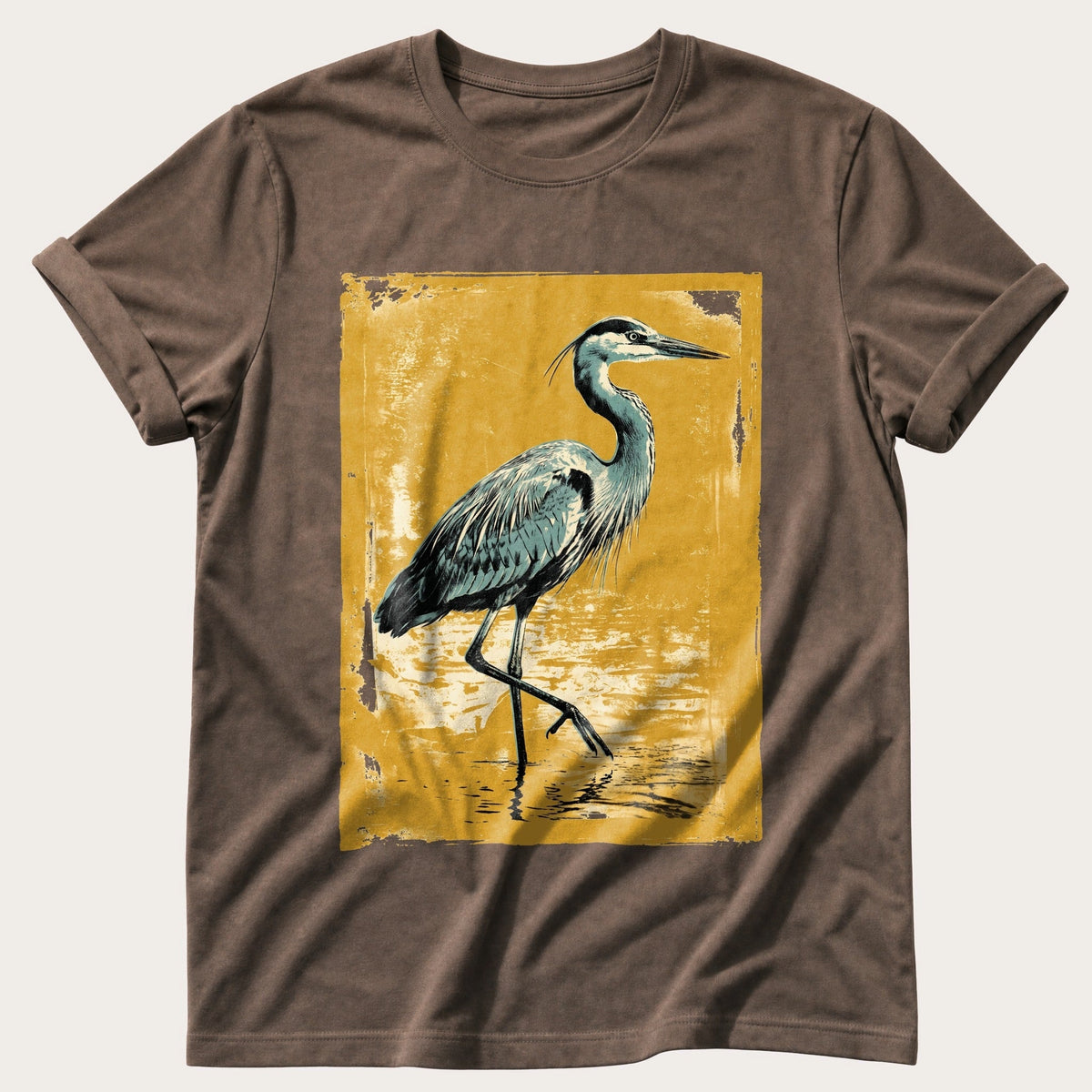 Heron Mid-Step — Espresso Comfort Colors tee