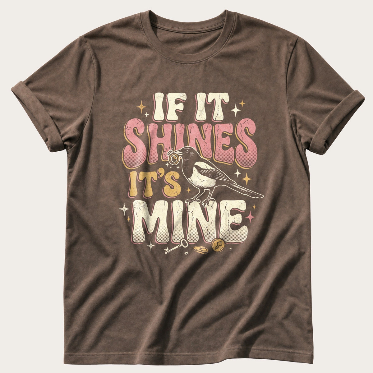 If It Shines It's Mine — Espresso Comfort Colors tee