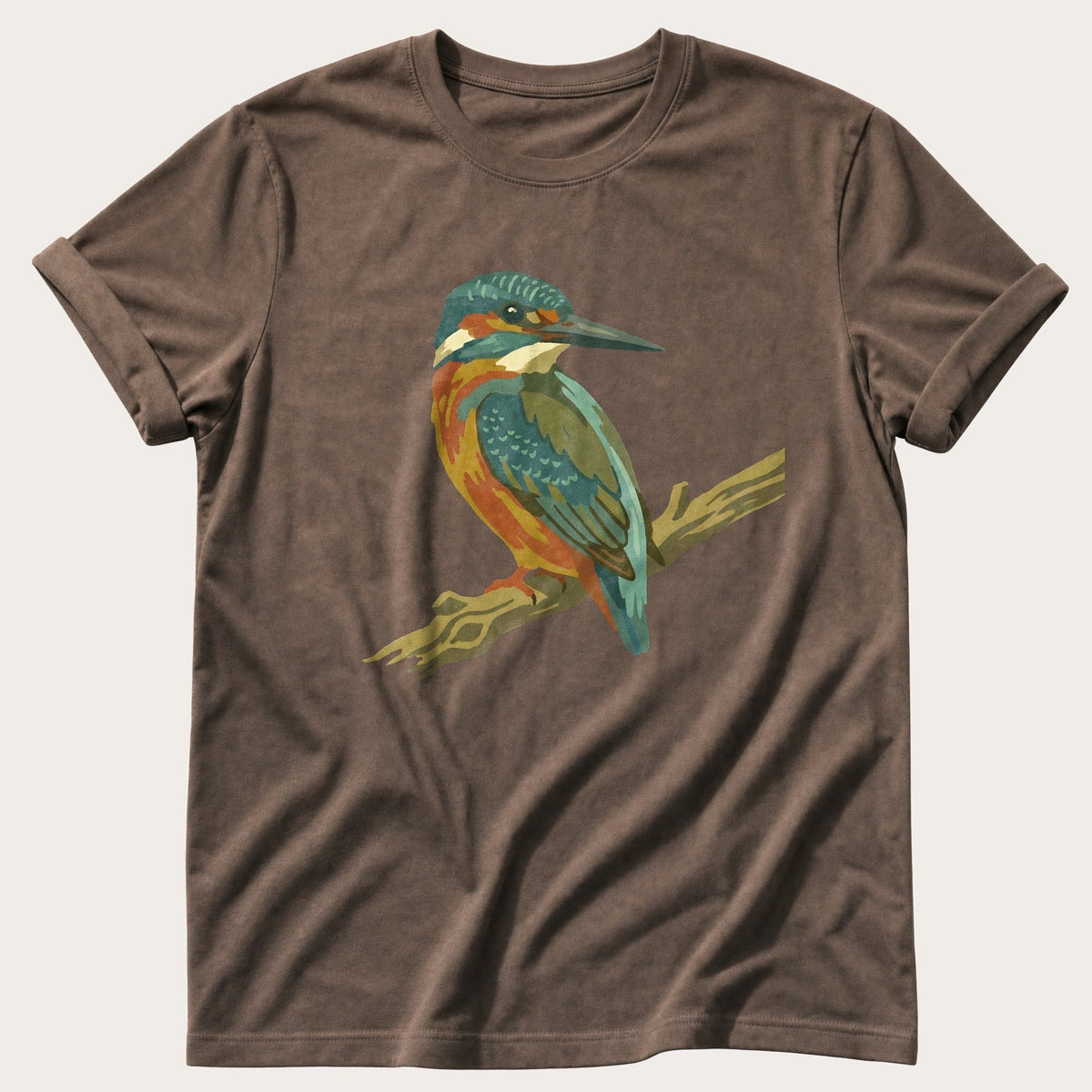 King Fisher 44 — Espresso Comfort Colors tee