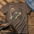 Peacock Murul — Espresso Comfort Colors tee