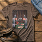 Pigeon Poker Night — Espresso Comfort Colors tee