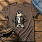 Pilot Hawk — Espresso Comfort Colors tee