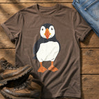 Puffin 22 — Espresso Comfort Colors tee