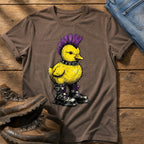 Punk Duck 1 — Espresso Comfort Colors tee