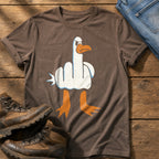 Rude Seagull — Espresso Comfort Colors tee