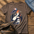 Seabird Breeds 55 — Espresso Comfort Colors tee