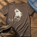 Skater Budgie 99 — Espresso Comfort Colors tee