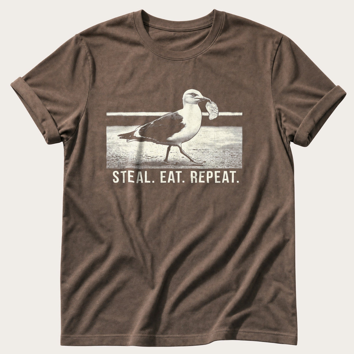 Steal Eat Repeat — Espresso Comfort Colors tee