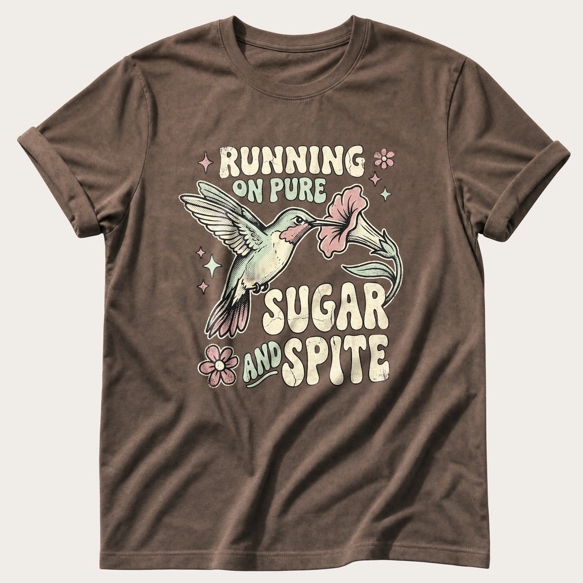 Sugar And Spite — Espresso Comfort Colors tee