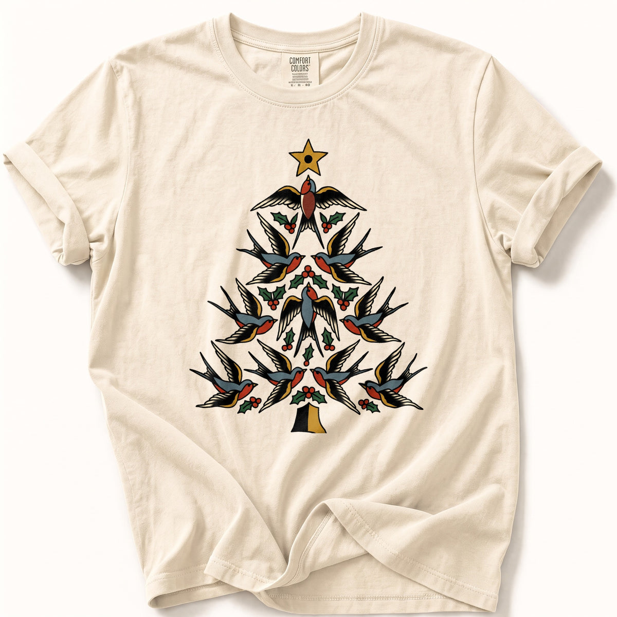 Tattoo Swallow Tree Comfort Colors® Tee