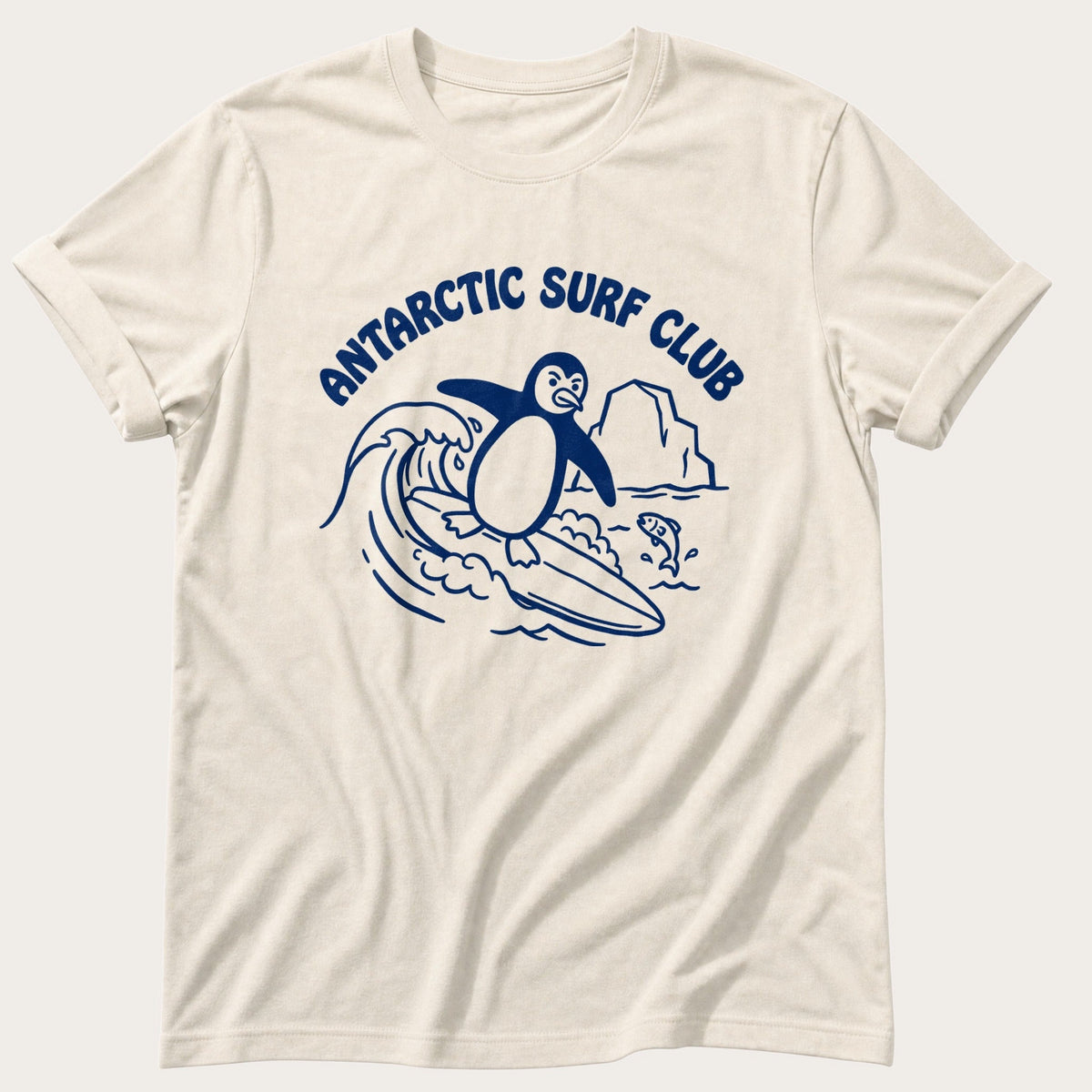 Antarctic Surf Club — Ivory Comfort Colors tee