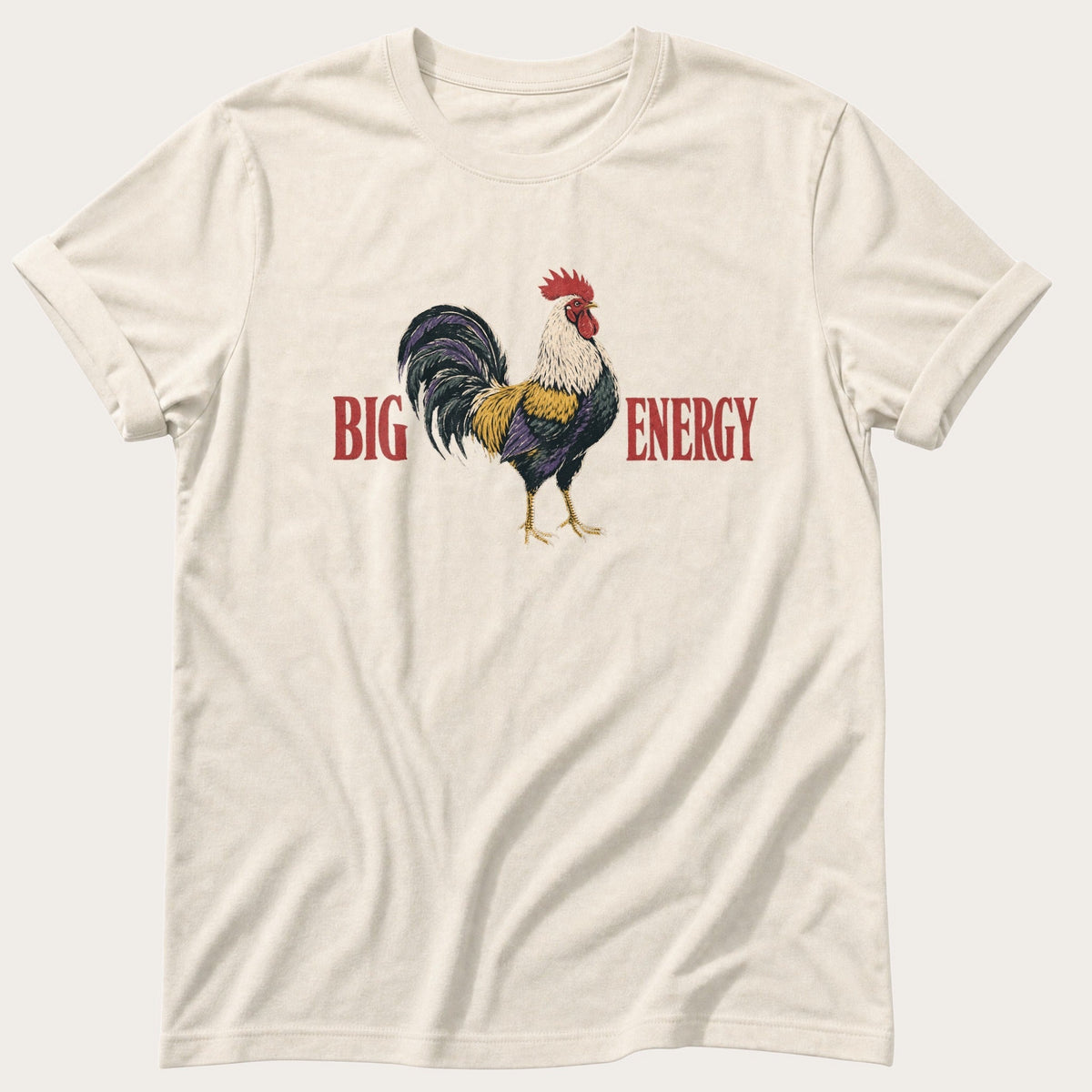 Big Energy — Ivory Comfort Colors tee