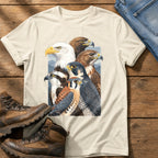 Birds Of Prey Breeds 33 — Ivory Comfort Colors tee