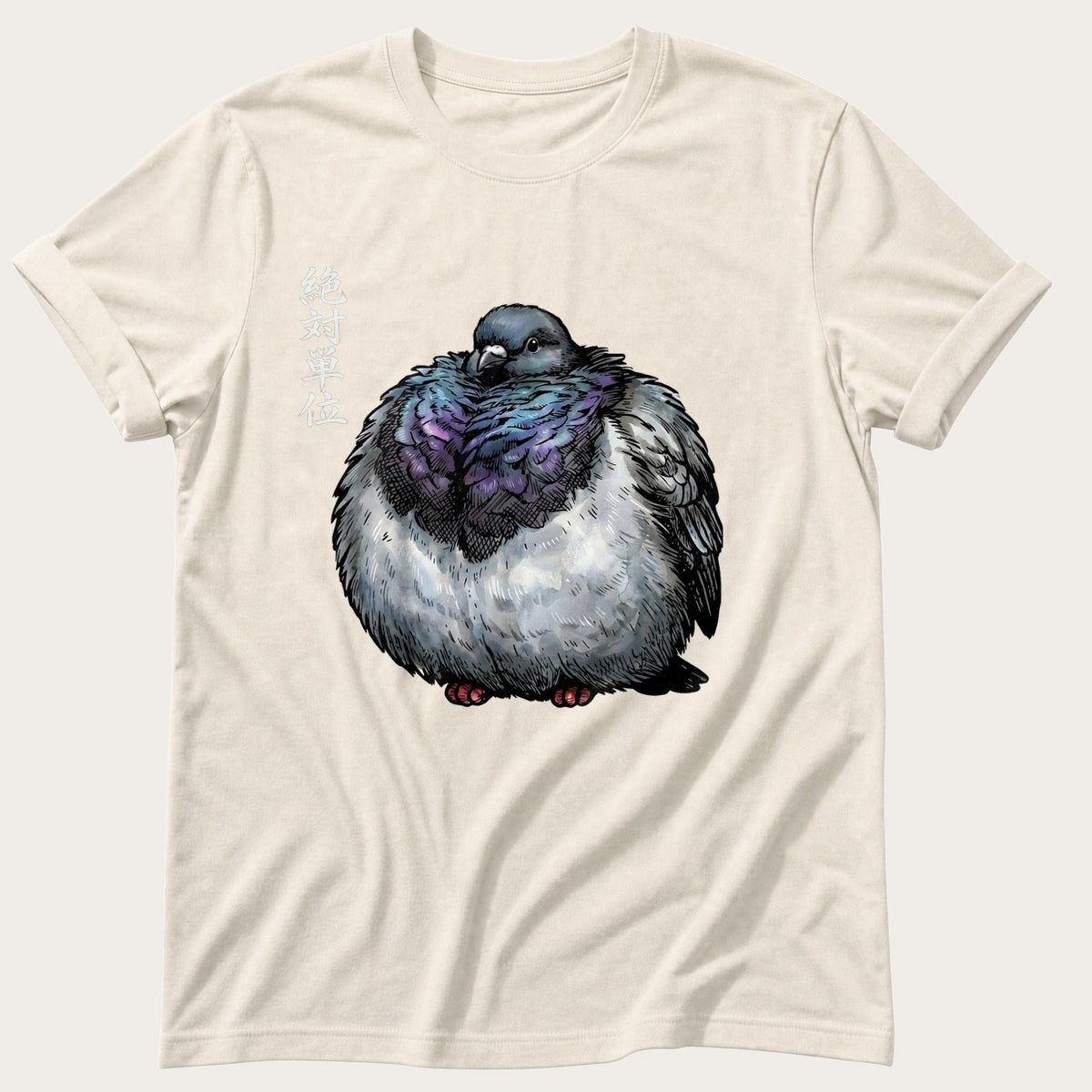 Chunky Pigeon — Ivory Comfort Colors tee