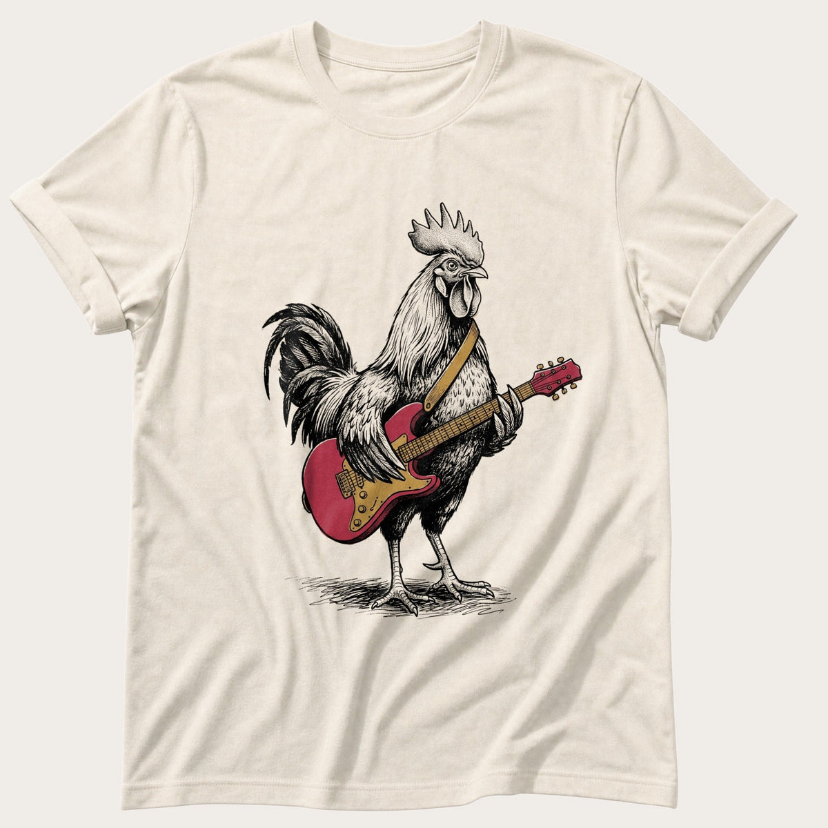 Cock Rock — Ivory Comfort Colors tee