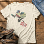 Finches On A Branch — Ivory Comfort Colors tee