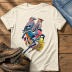 Garden Birds Of Britain — Ivory Comfort Colors tee