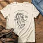 Hooting Low And Slow — Ivory Comfort Colors tee