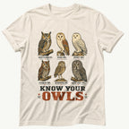 know-your-owls — Ivory Comfort Colors tee