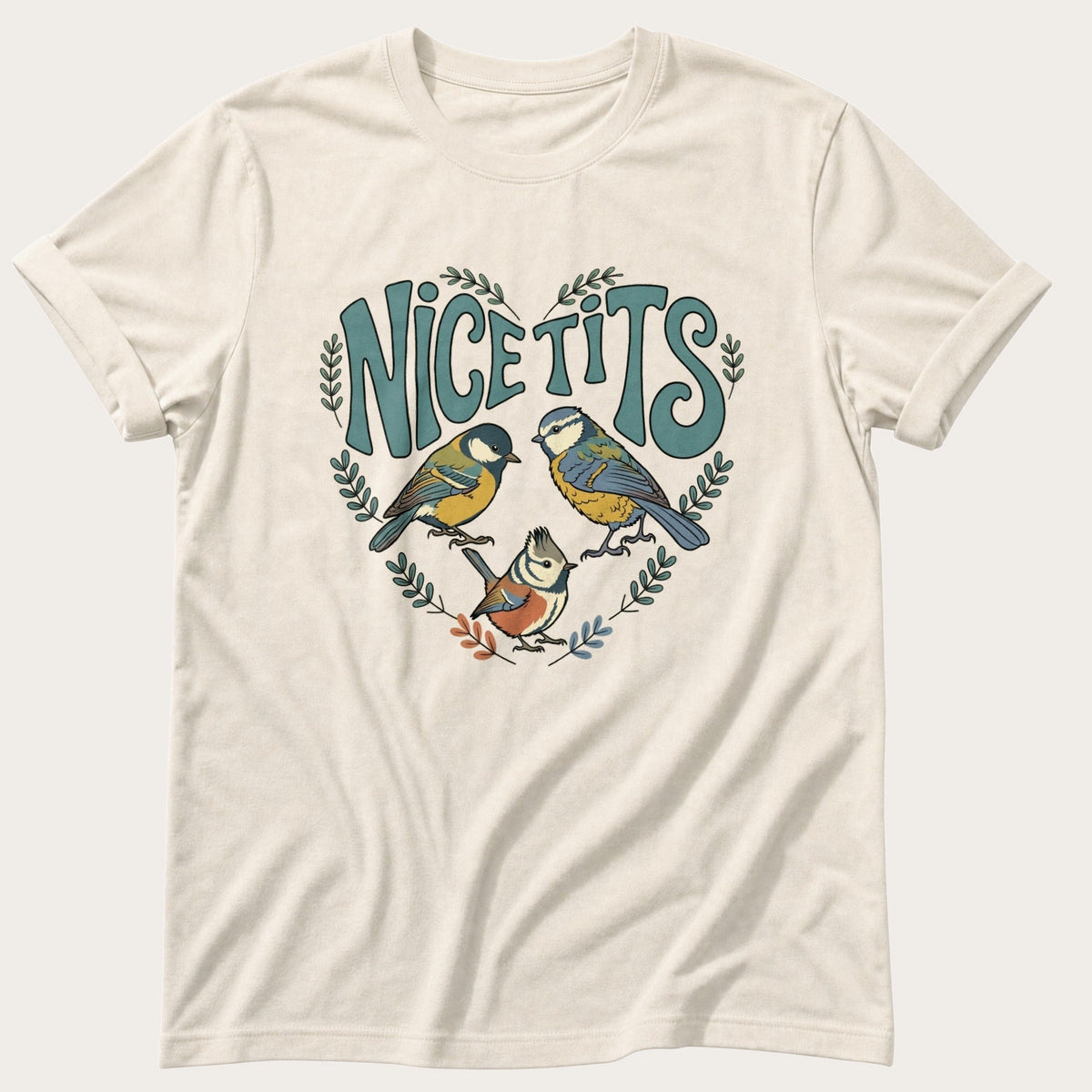Nice Tits — Ivory Comfort Colors tee