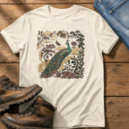 Peacock Murul — Ivory Comfort Colors tee