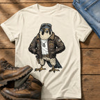 Pilot Hawk — Ivory Comfort Colors tee