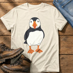 Puffin 22 — Ivory Comfort Colors tee