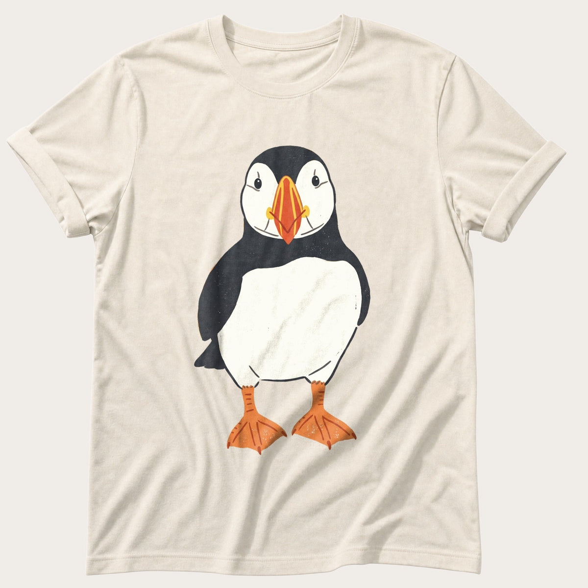 Puffin 22 — Ivory Comfort Colors tee