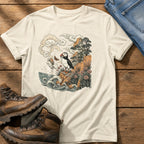 Puffin Cliff Murul 7 — Ivory Comfort Colors tee