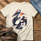 Seabird Breeds 55 — Ivory Comfort Colors tee