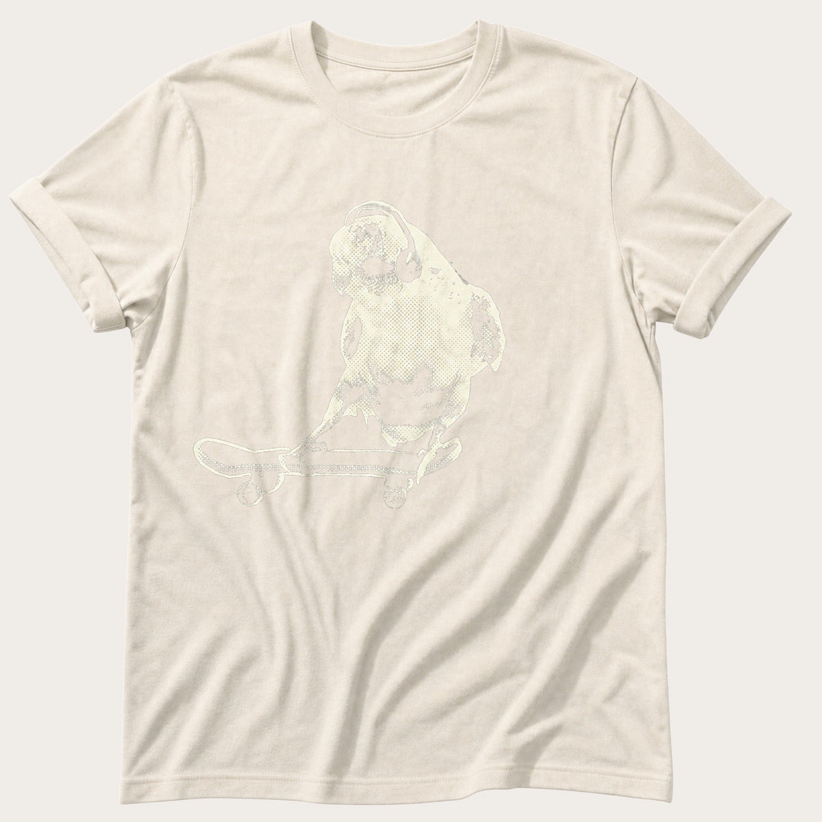Skater Budgie 99 — Ivory Comfort Colors tee