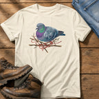 Sleeping Pigeon — Ivory Comfort Colors tee