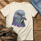 Smoking Pigeon 22 — Ivory Comfort Colors tee