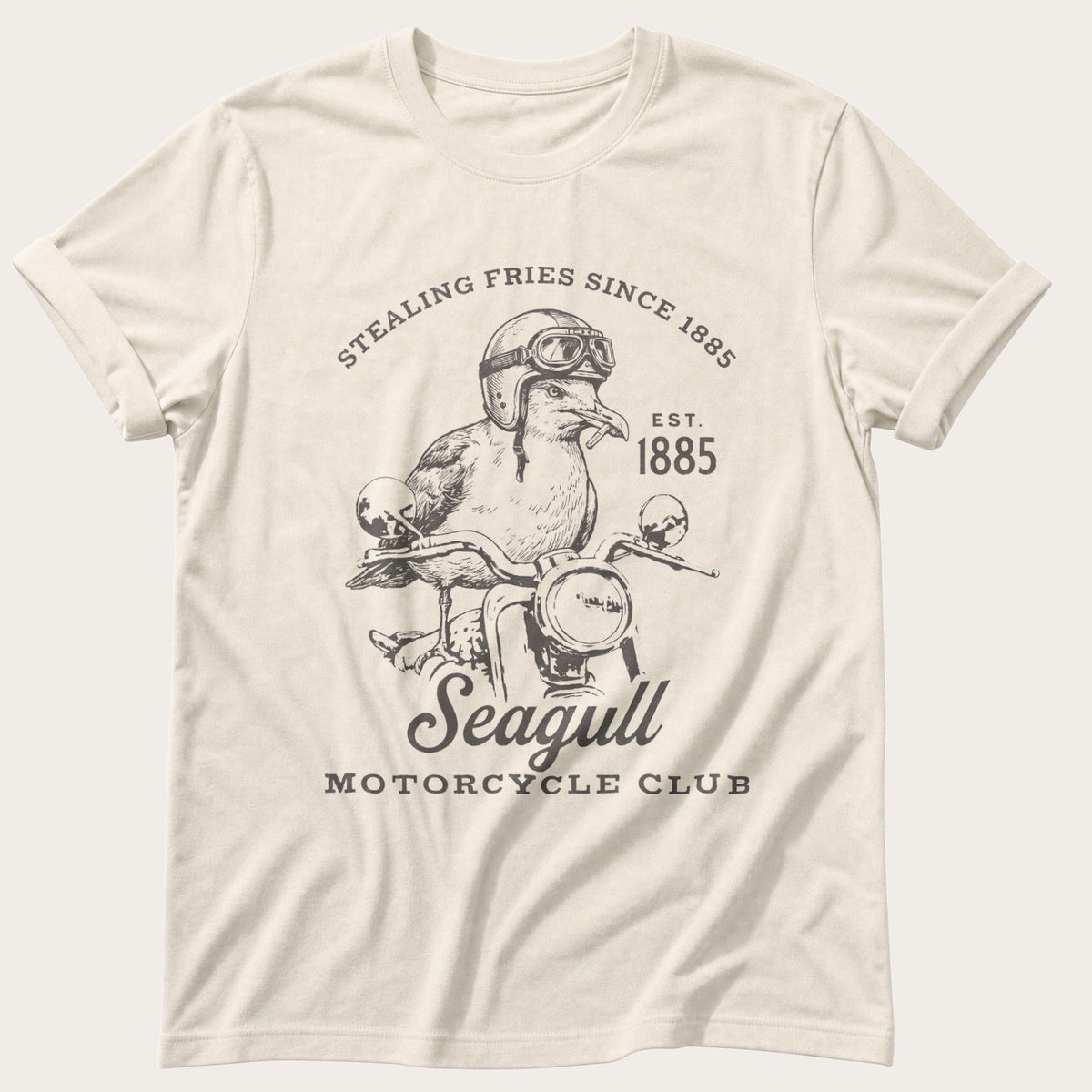 Stealing Fries — Ivory Comfort Colors tee