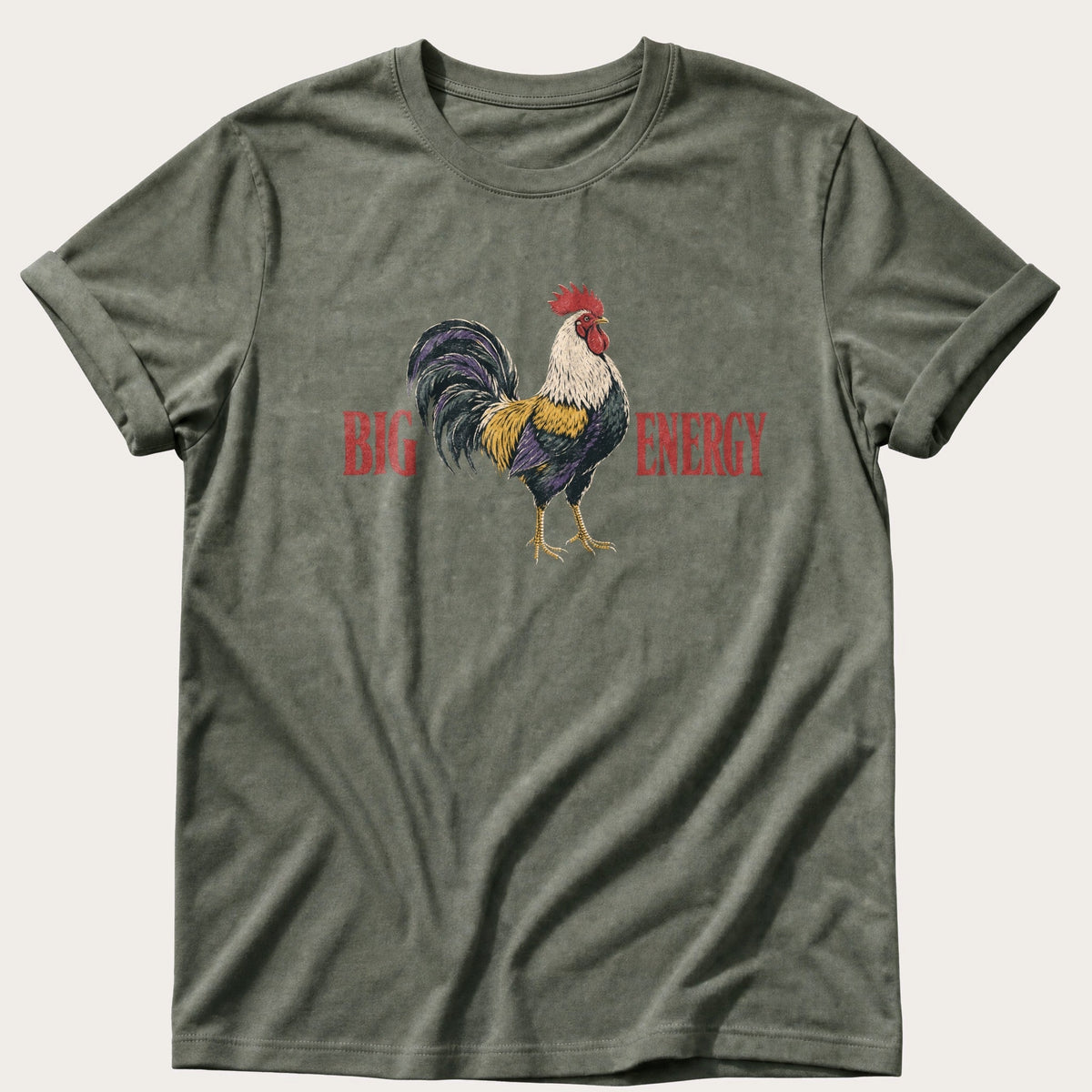 Big Energy — Moss Comfort Colors tee