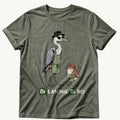 Breaking Bird — Moss Comfort Colors tee