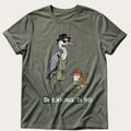 Breaking Bird — Moss Comfort Colors tee