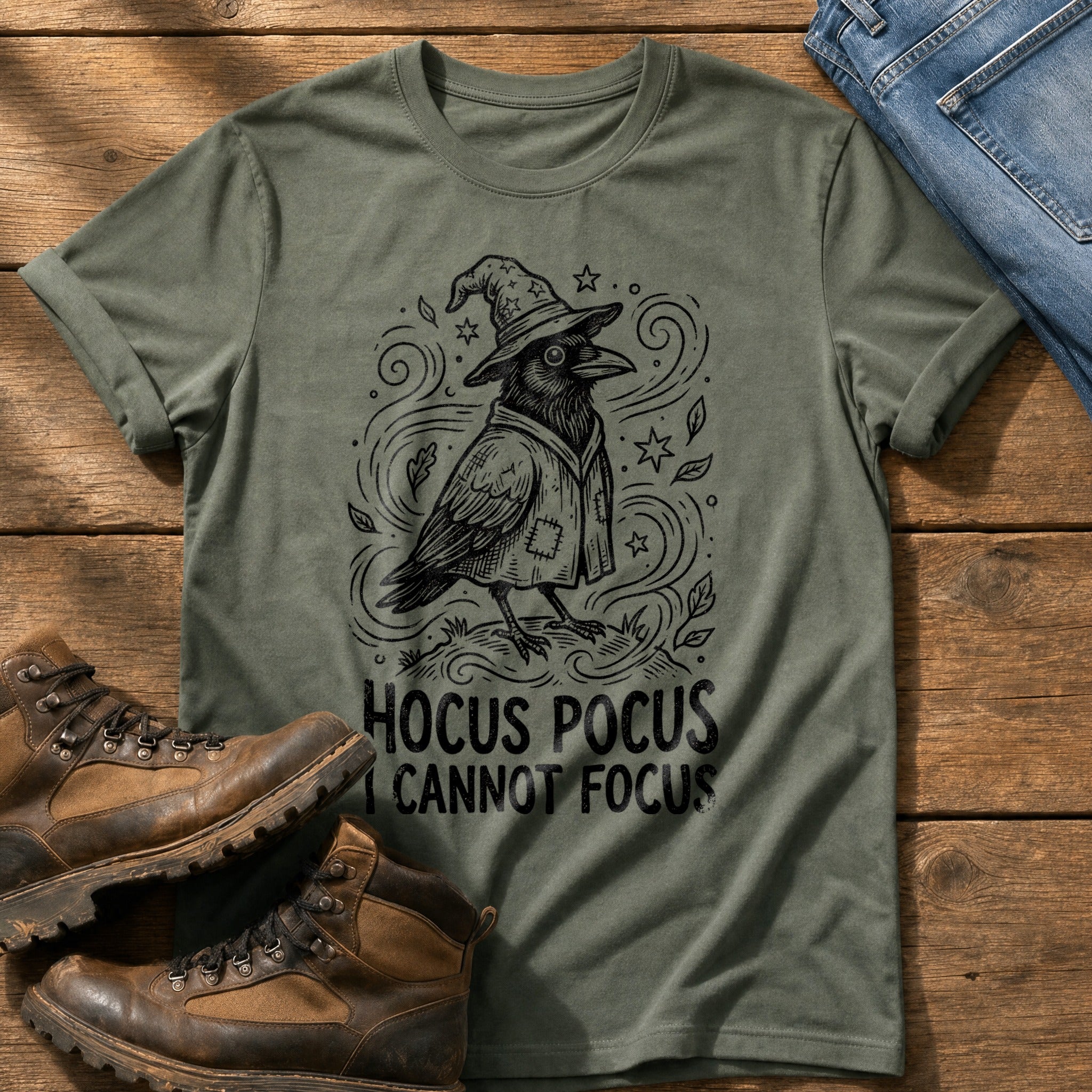 Hocus Pocus — Moss Comfort Colors tee