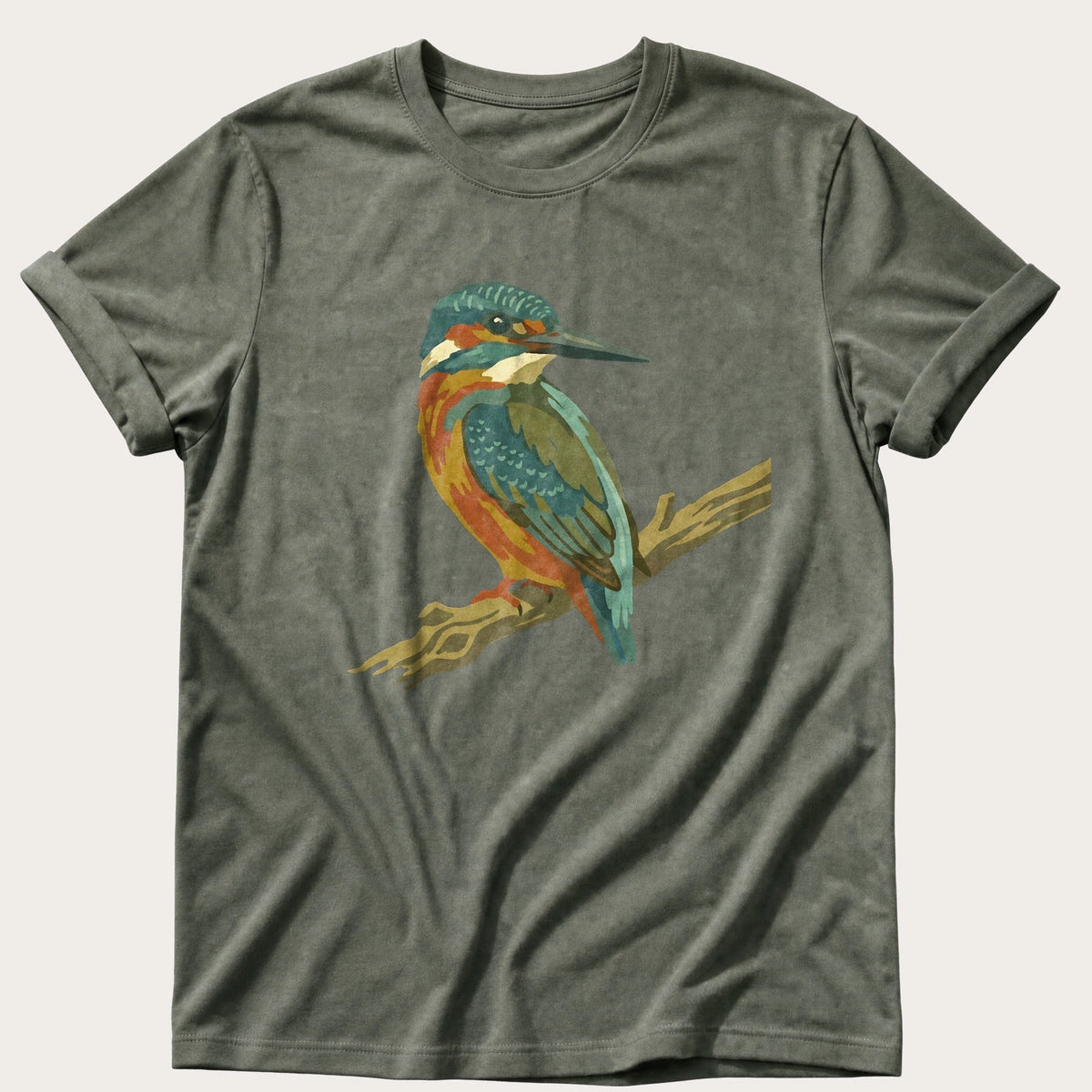 King Fisher 44 — Moss Comfort Colors tee