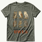 know-your-owls — Moss Comfort Colors tee