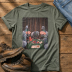 Pigeon Poker Night — Moss Comfort Colors tee