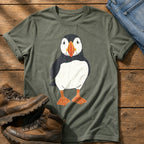 Puffin 22 — Moss Comfort Colors tee