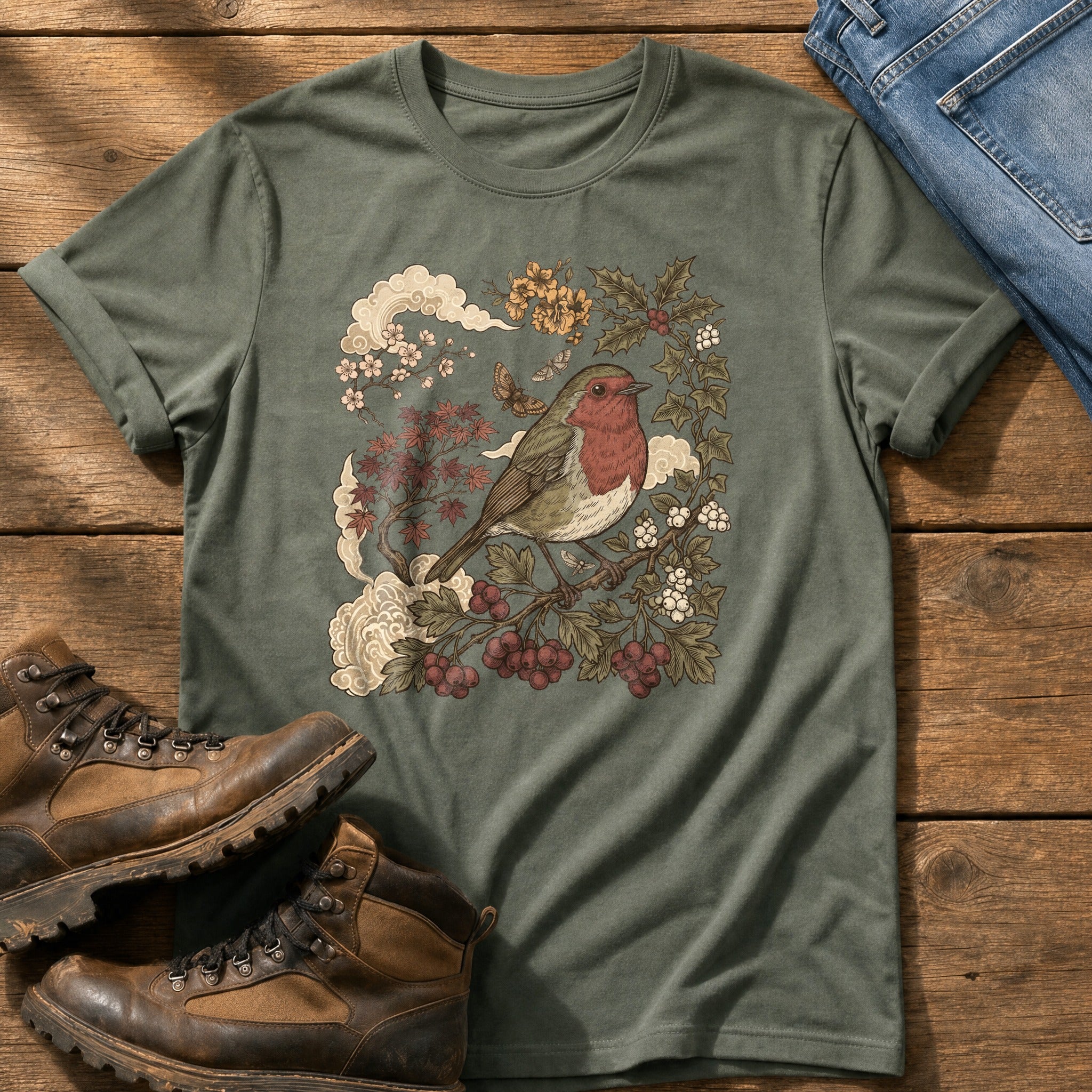 Robin Murul — Moss Comfort Colors tee