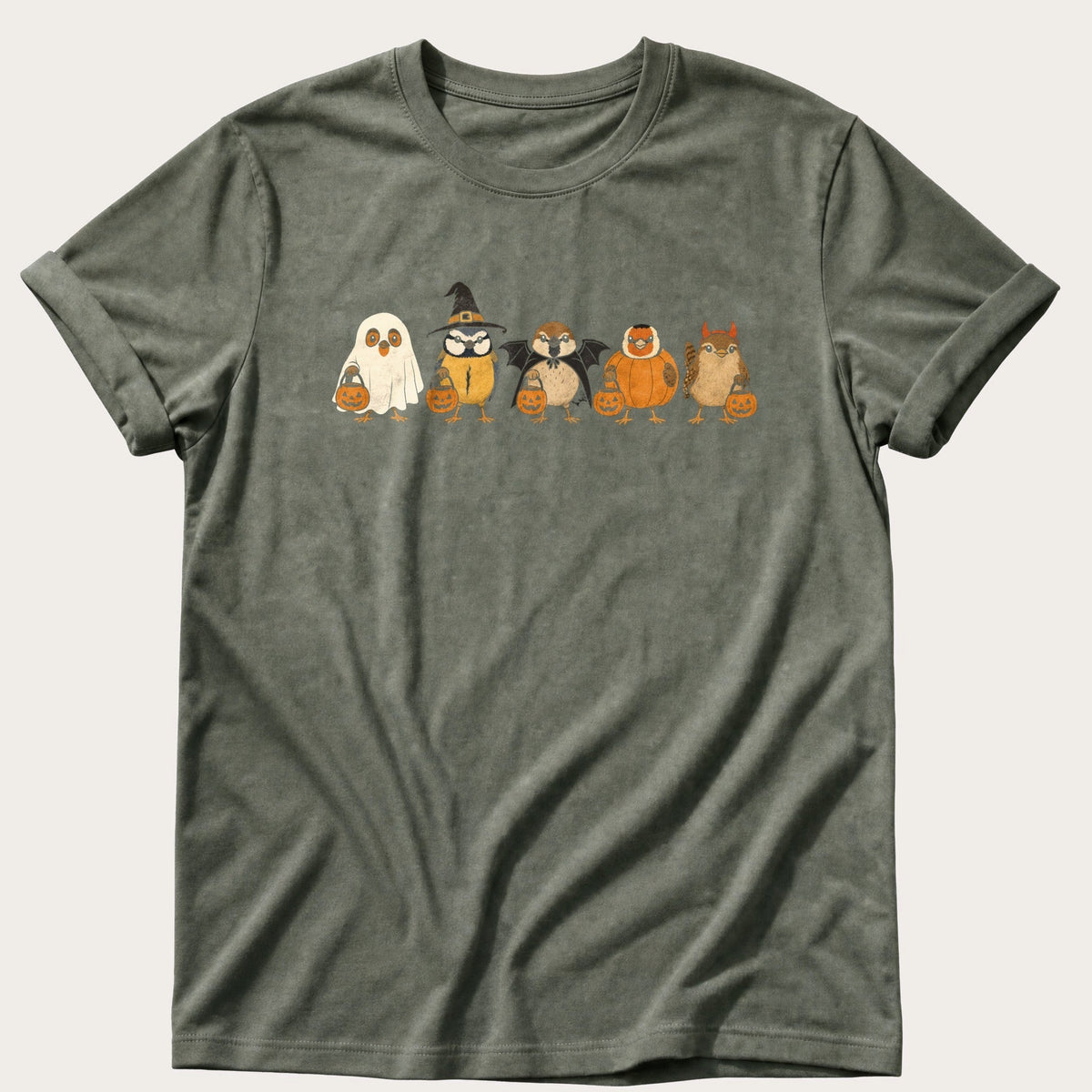 Trick Or Tweet — Moss Comfort Colors tee