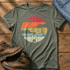 Vintage Hen — Moss Comfort Colors tee